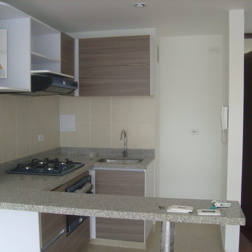 Cocina Integral meson en Granito Natural