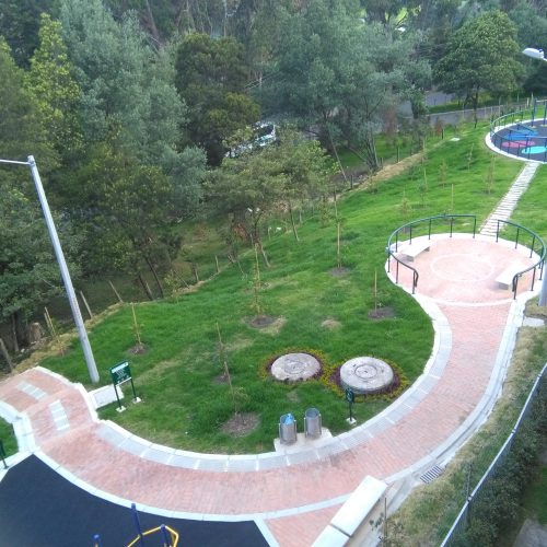 Vista Aerea Parque Monteniza